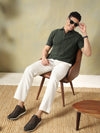 Olive Green Old Money Concept T-Shirt
